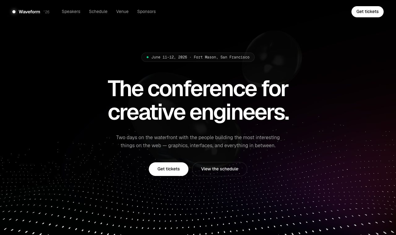 Conference Hero