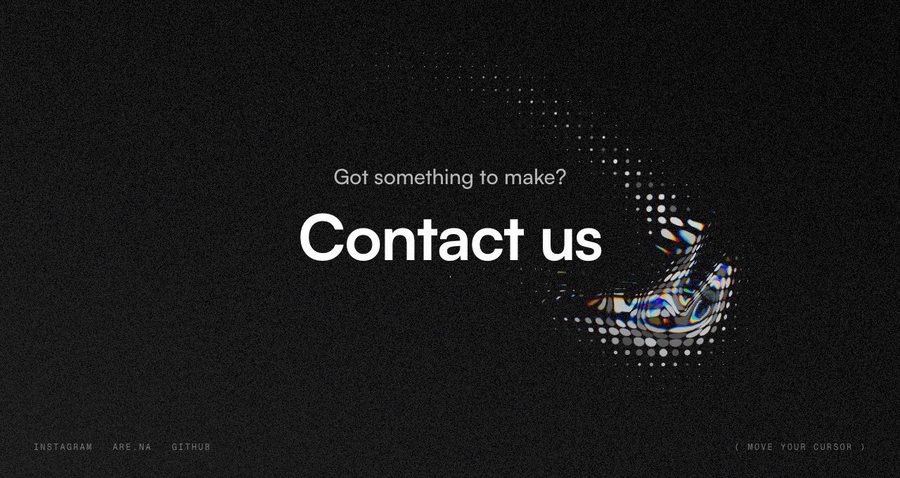 Cursor Trail Contact