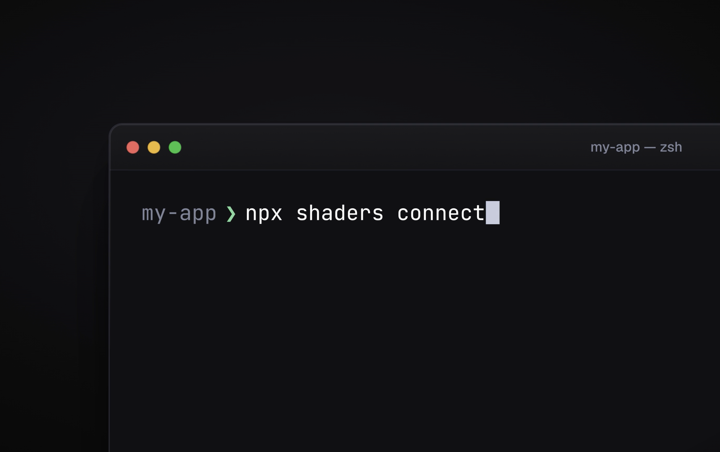 Shaders CLI